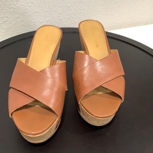 Franco Sarto Wedge sandals size 8.5M
